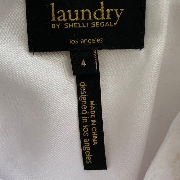 Laundry by Shelli Segal white lace mini dress - Picture 9 of 10